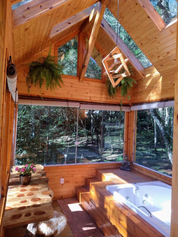 Chales Estancia Cachoeira Do Avencal Urubici Εξωτερικό φωτογραφία